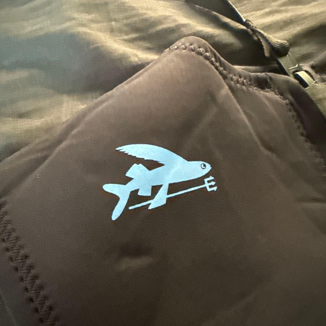 【超美品】patagonia ブラック ロングジョン サイズXL