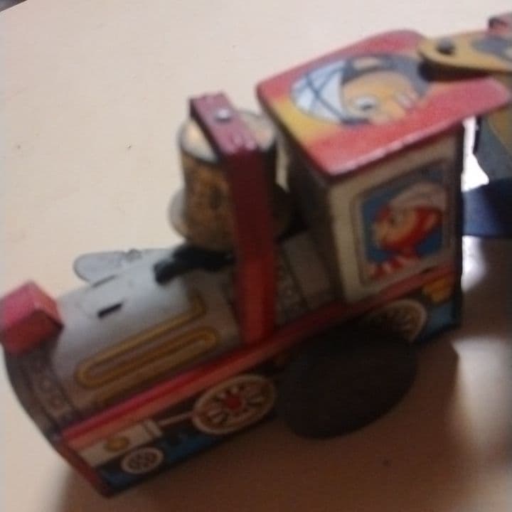 【最終値引】ひょっこりひょうたん島。美品。ブリキ列車。当時物　昭和レトロ