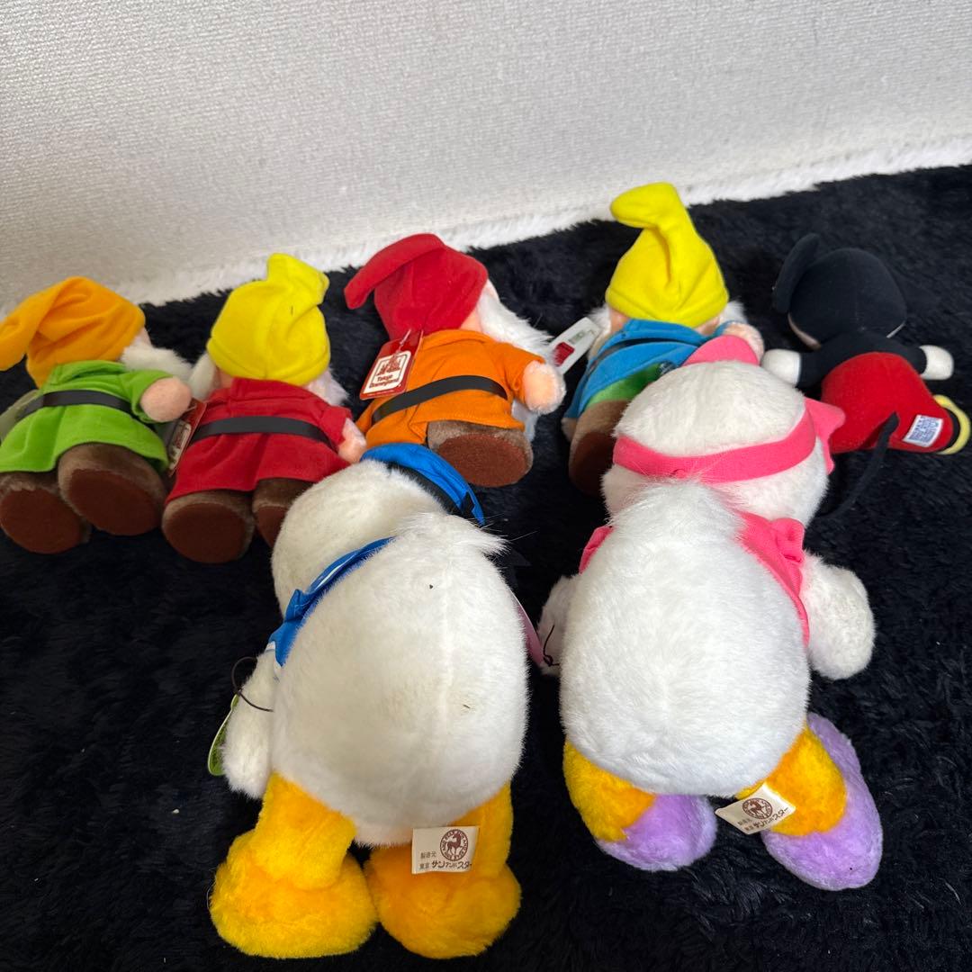 タグ付き レア! ビンテージ ディズニー ぬいぐるみセット フィギュア