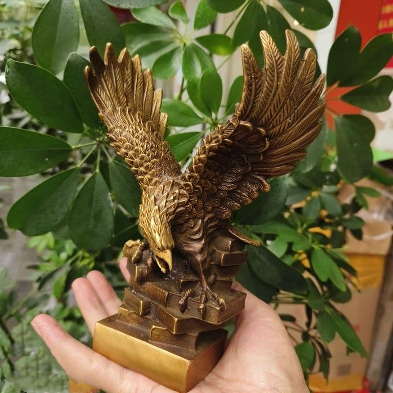 銅器 鷹 文房具 茶道具 装飾品 工芸品 美術品 置物