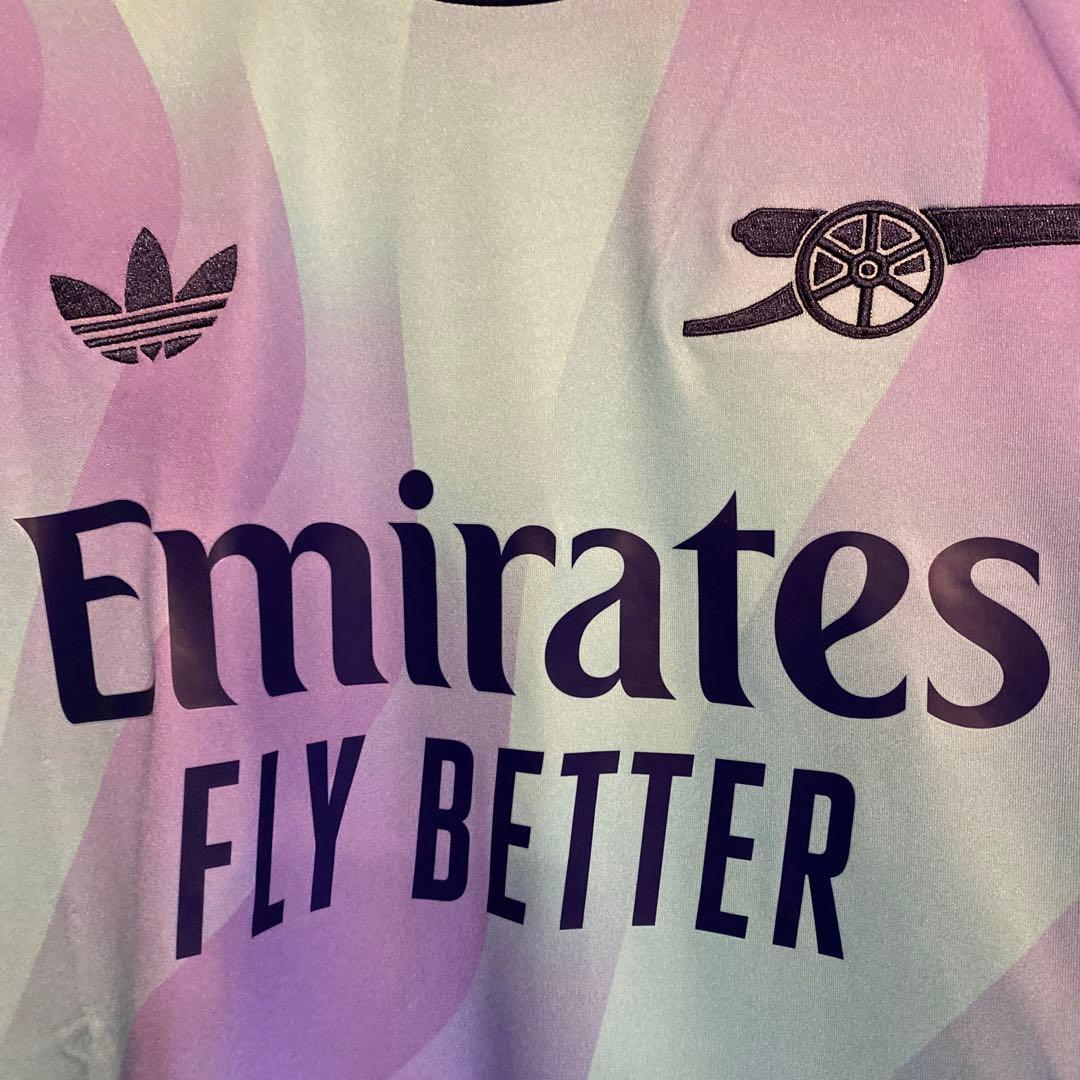 ホワイト　アーセナル　 24/25　サード 　CL仕様