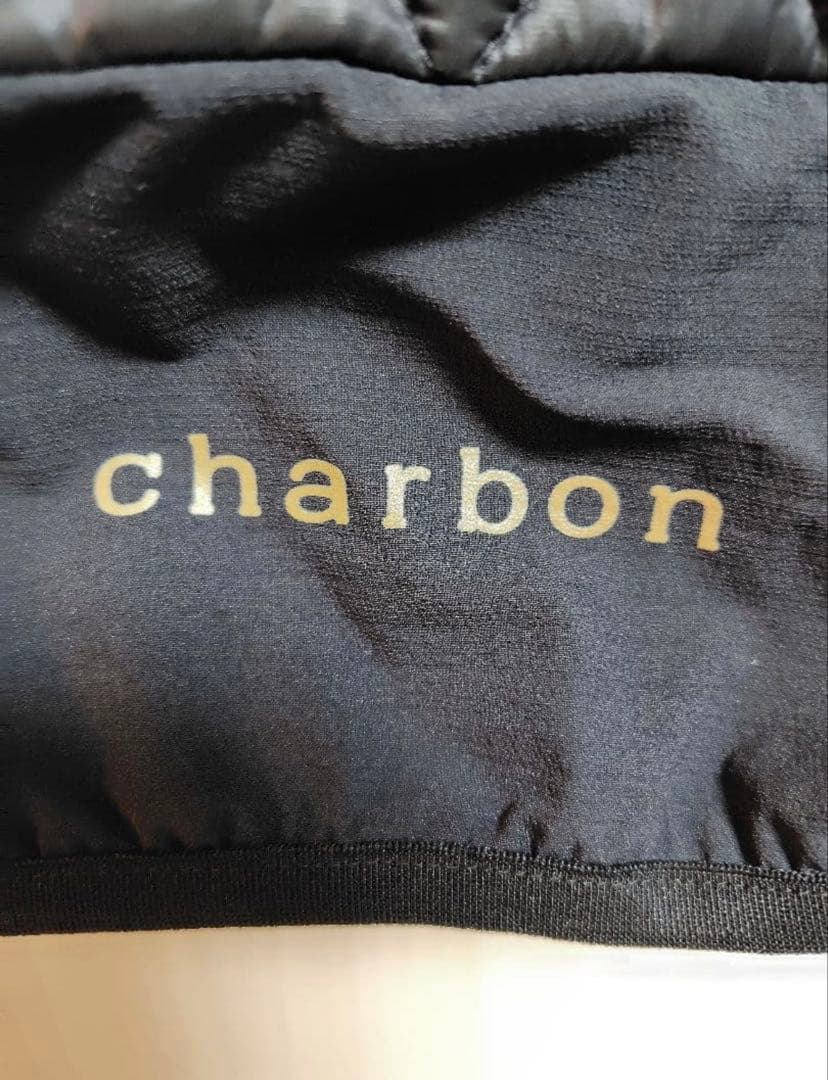 その他 charbon LIMONTA CHAMBRAY NYLON PUFF VEST