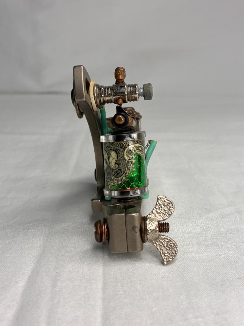 希少▪️タトゥーマシン　SSMFG　シルバー　tattooマシン　コイルマシン