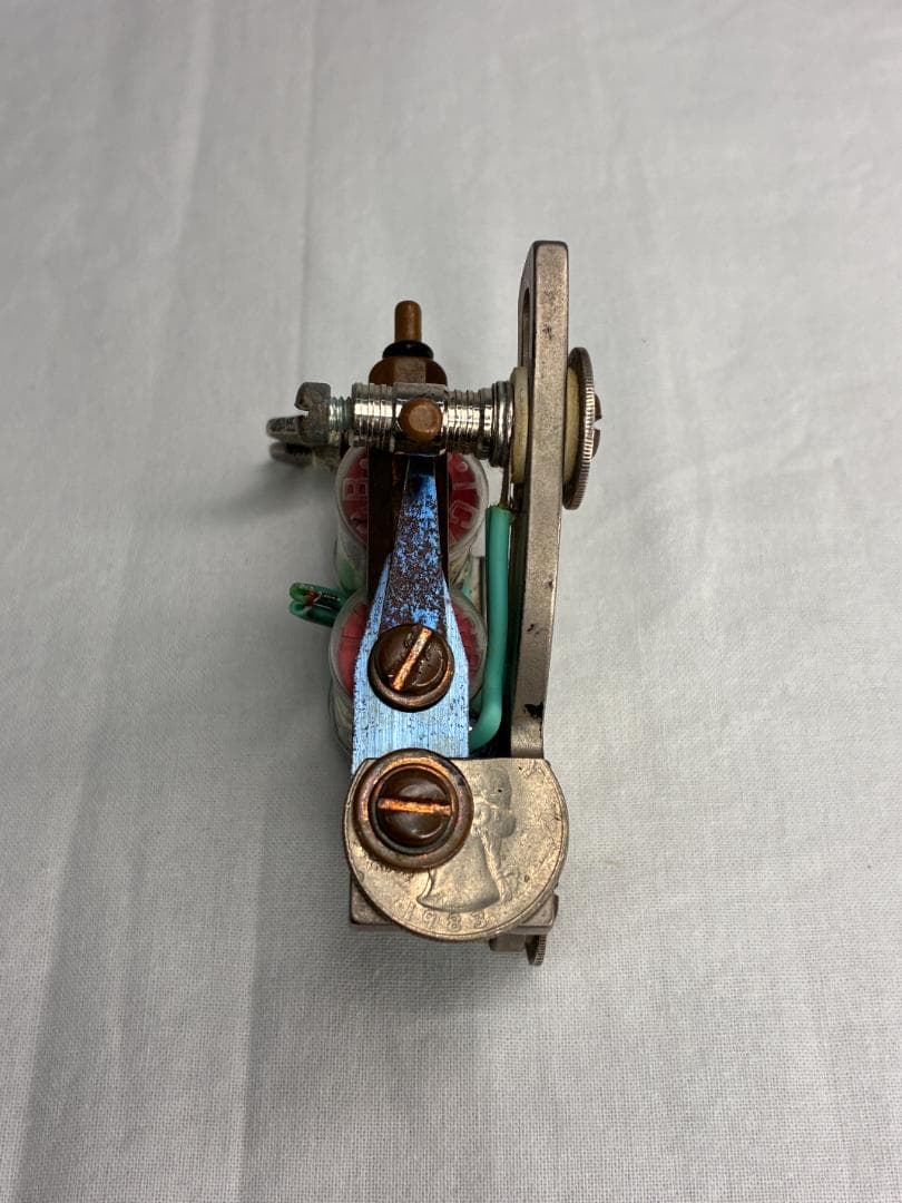 希少▪️タトゥーマシン　SSMFG　シルバー　tattooマシン　コイルマシン