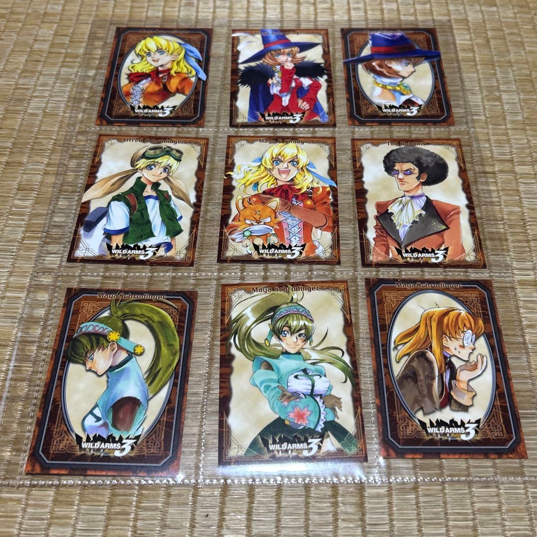 ワイルドアームズ 3 WILDARMSトレーディングカード 94枚