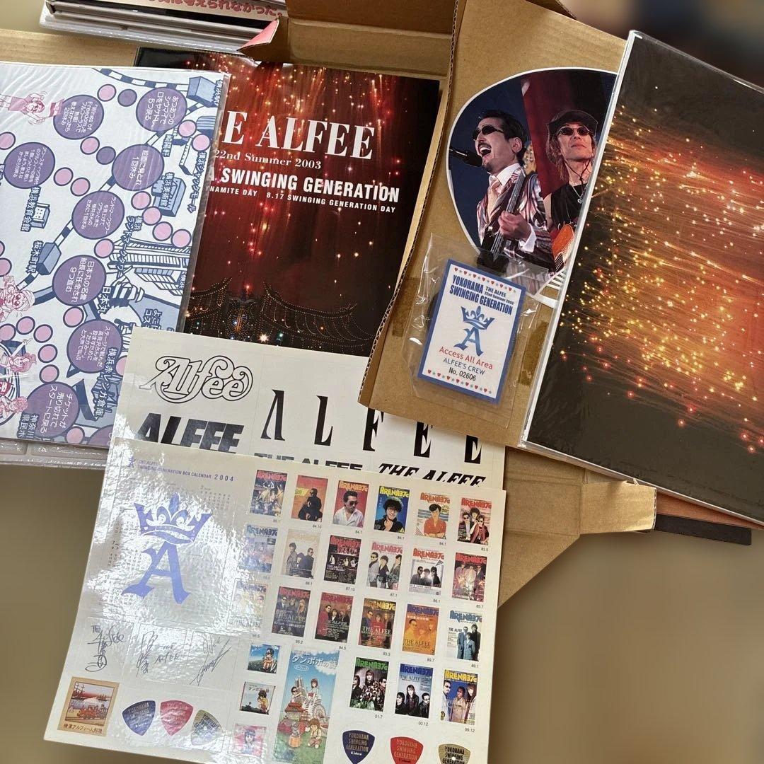 THE ALFEE パンフレット、写真集セット