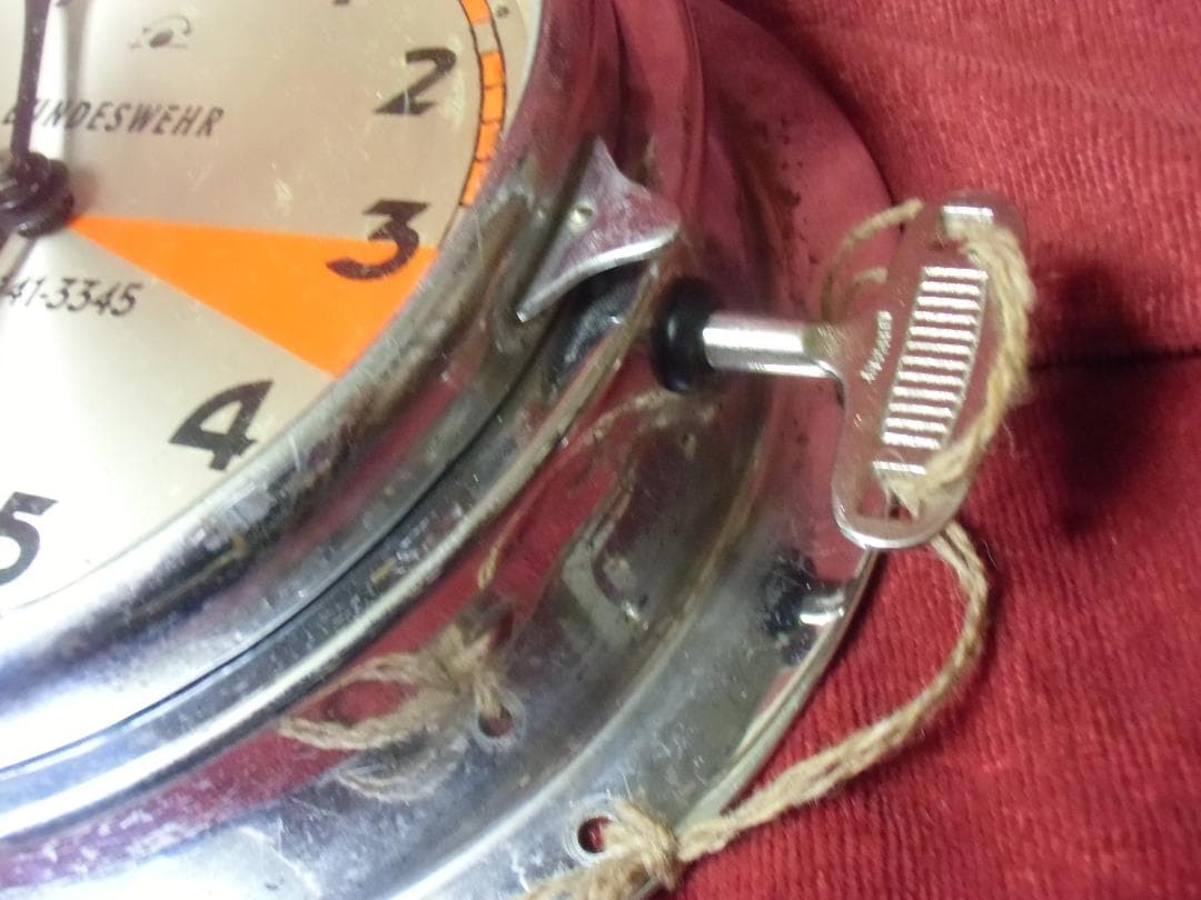 BWドイツ軍/連邦軍＊海軍＊艦内時計＊官給品（実物）