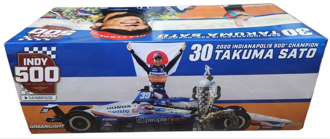 グリーンライト 1/18 2020年 インディ500優勝 佐藤琢磨