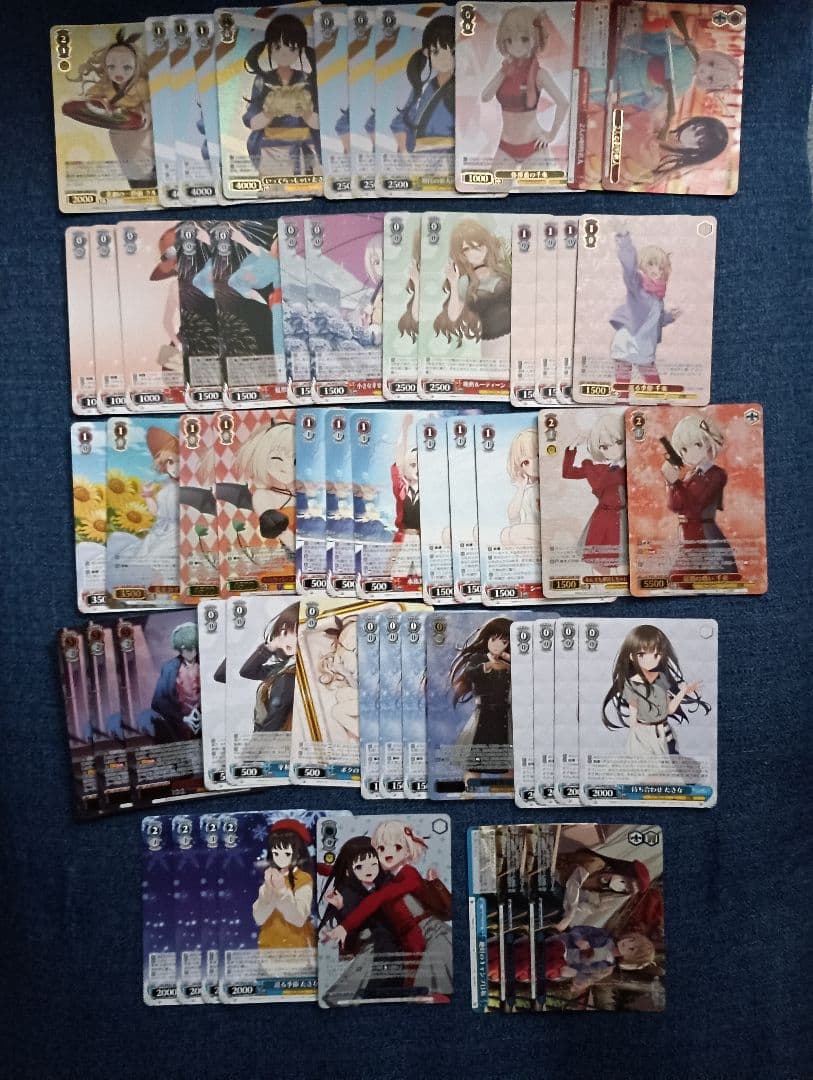 リコリコ デッキ+パーツ まとめ売りセット ヴァイスシュヴァルツ