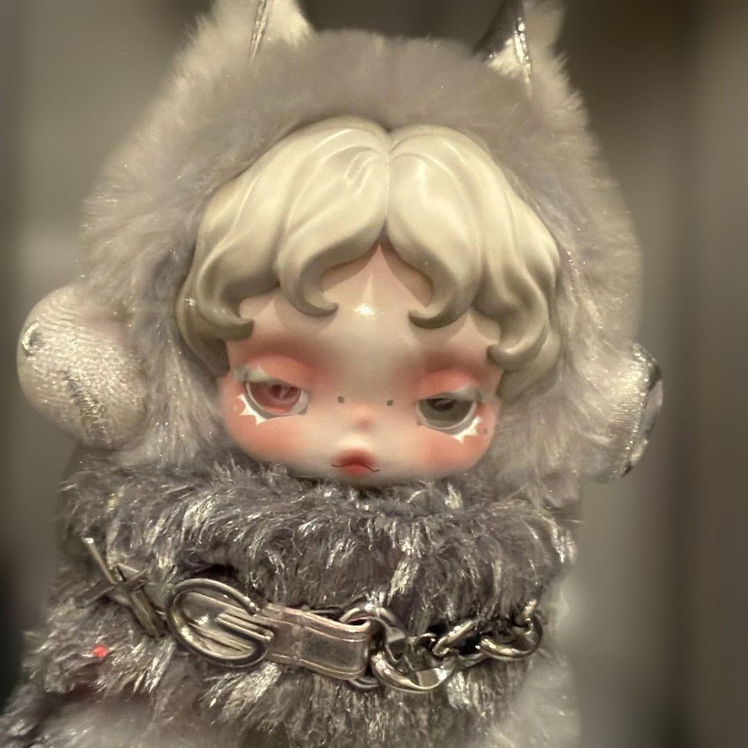 d*3様 【正規品】SKULLPANDA XG コラボ ぬいぐるみペンダントスカ