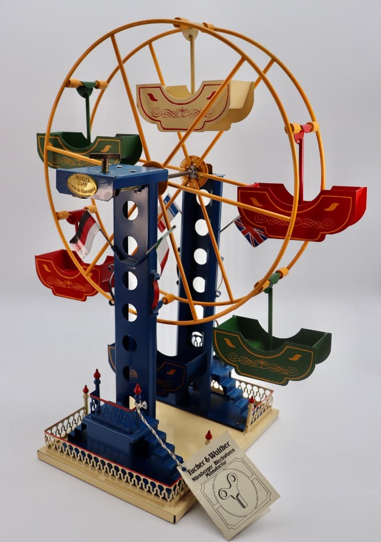 Tucher & Waltherドイツ製 観覧車大人用おもちゃゼンマイ駆動で回転