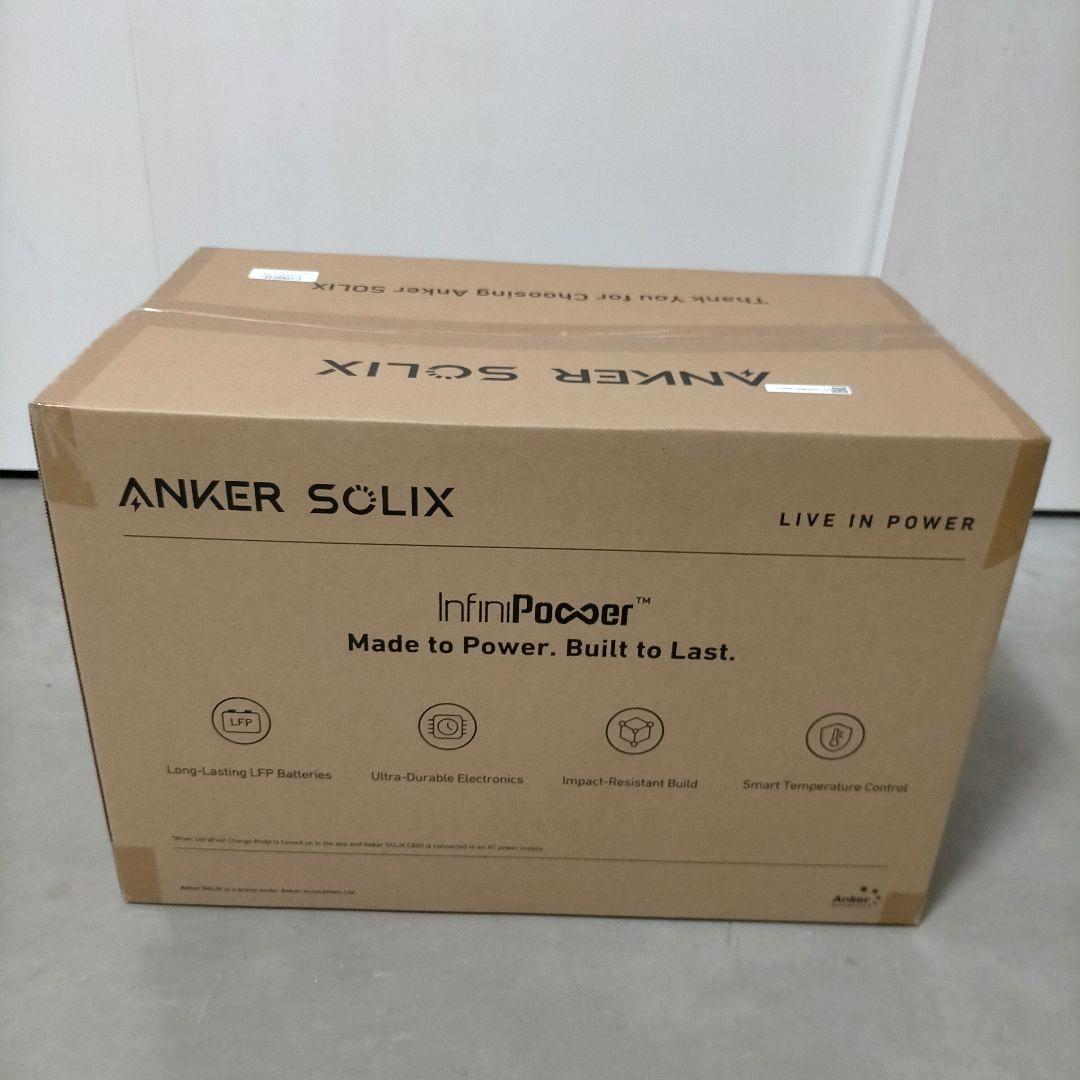 【新品・未開封】レシートコピー同封 ANKER SOLIX C800