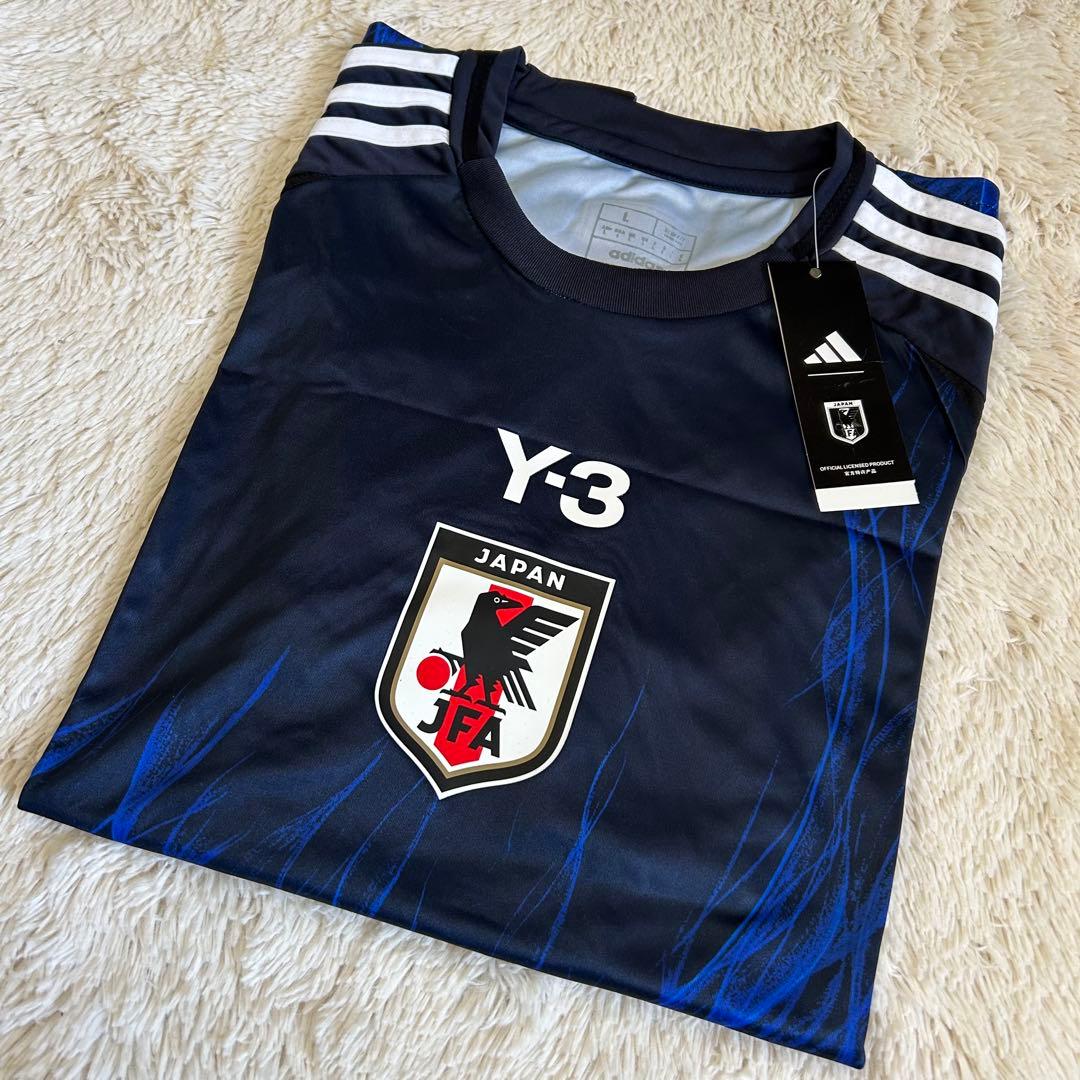 アディダス サッカー日本代表 2024 ホームユニフォーム Y-3青い炎デザイン