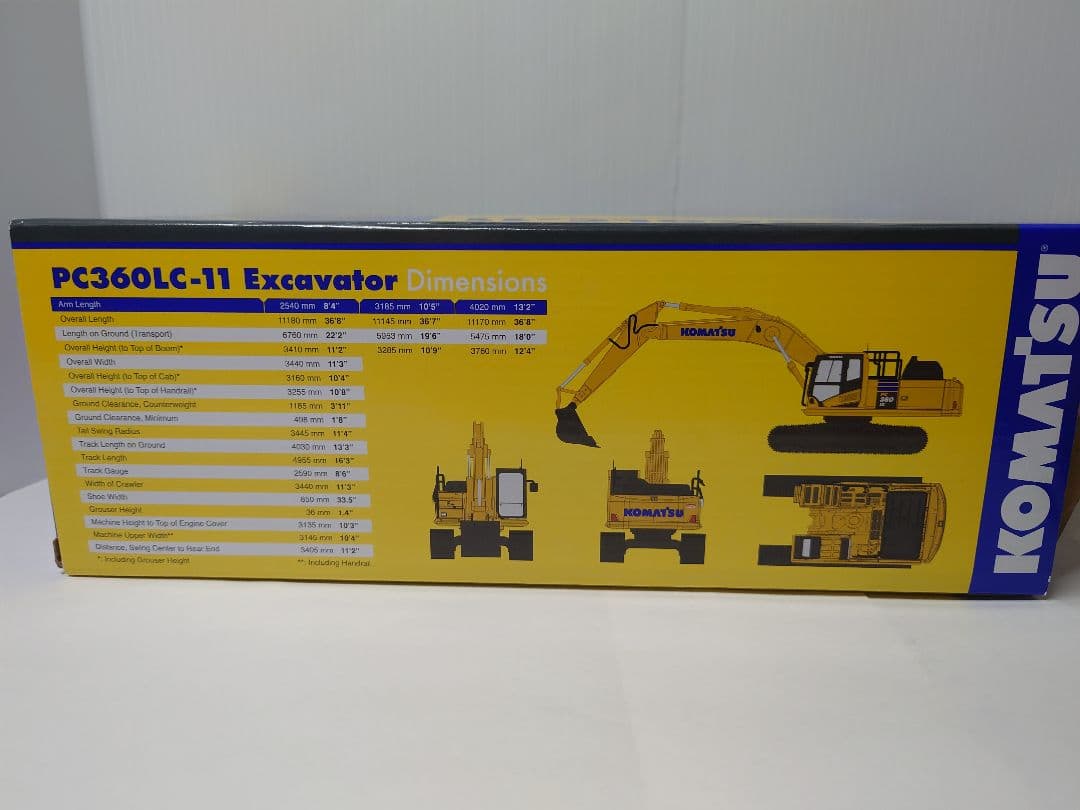 コマツ建機　PC360-11 オカダアタッチメント　1/50