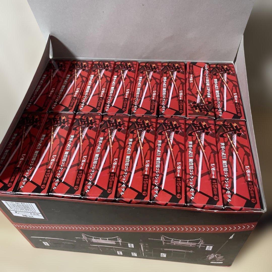 武 MONONOFU 第六編 全16種 1BOX 未開封 内箱封. Ln515