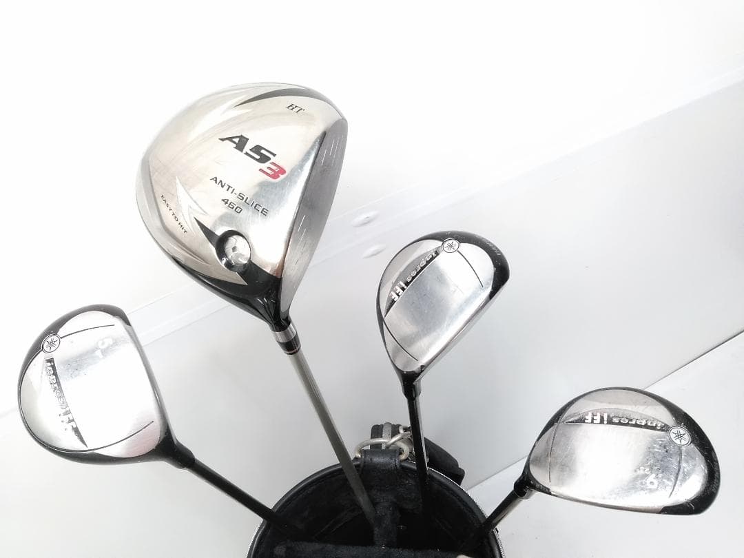 初心者おすすめ HI-BRIDメンズゴルフクラブ13本セット キャディバッグ付♪