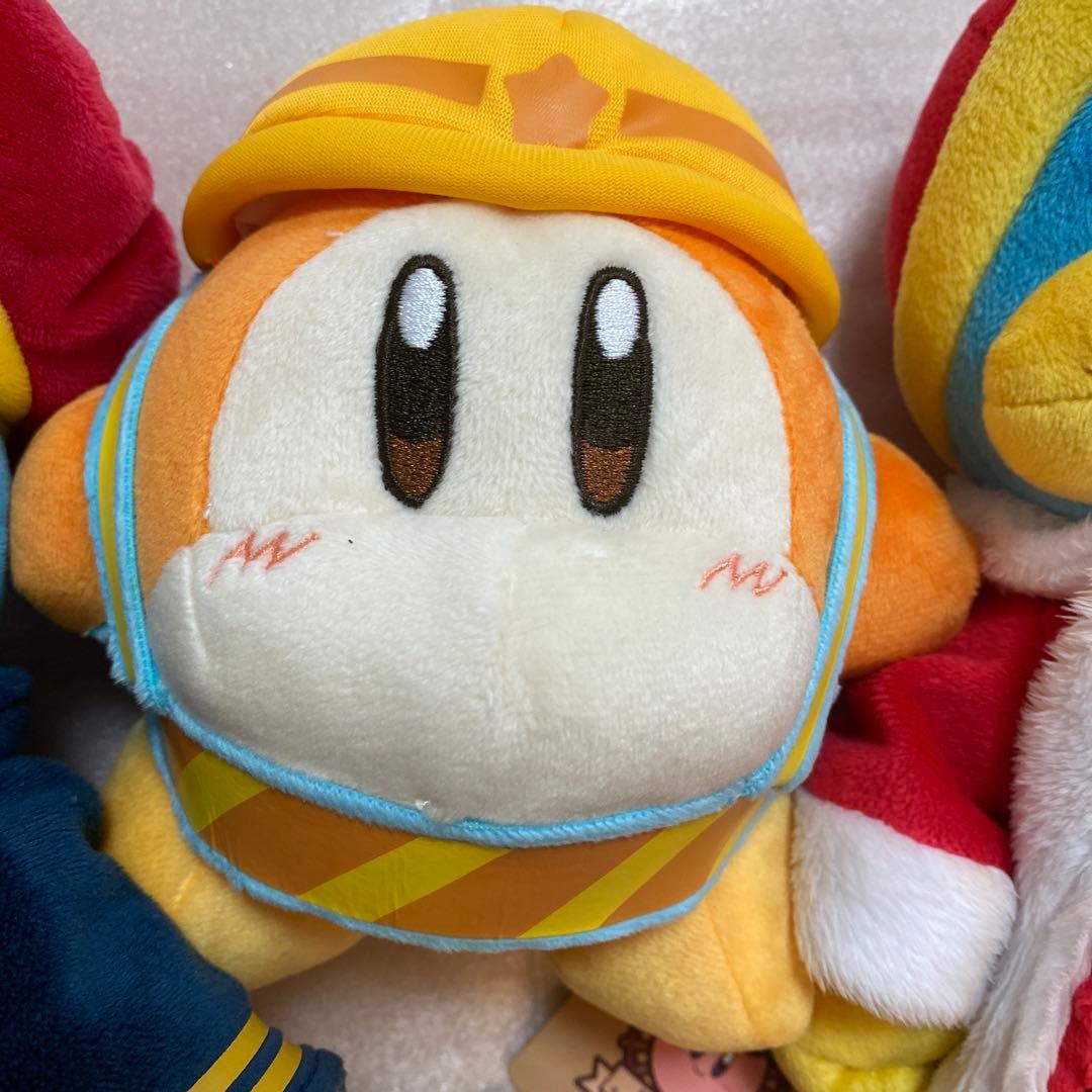 星のカービィ プププトレイン　デデデ大王 ワドルディ ぬいぐるみ タグ付き