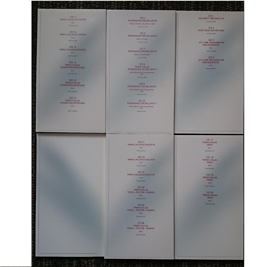 MF　マリアカラス　ボックスセット　THE GREAT DIVA EDITION