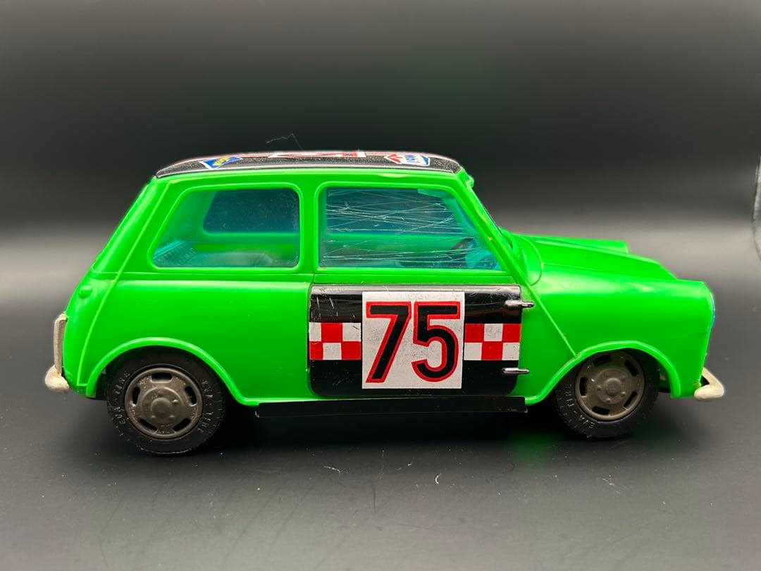 日本製 DAIYA ブリキ　ミニクーパー　警視庁ミニパト　ヴィンテージミニカー