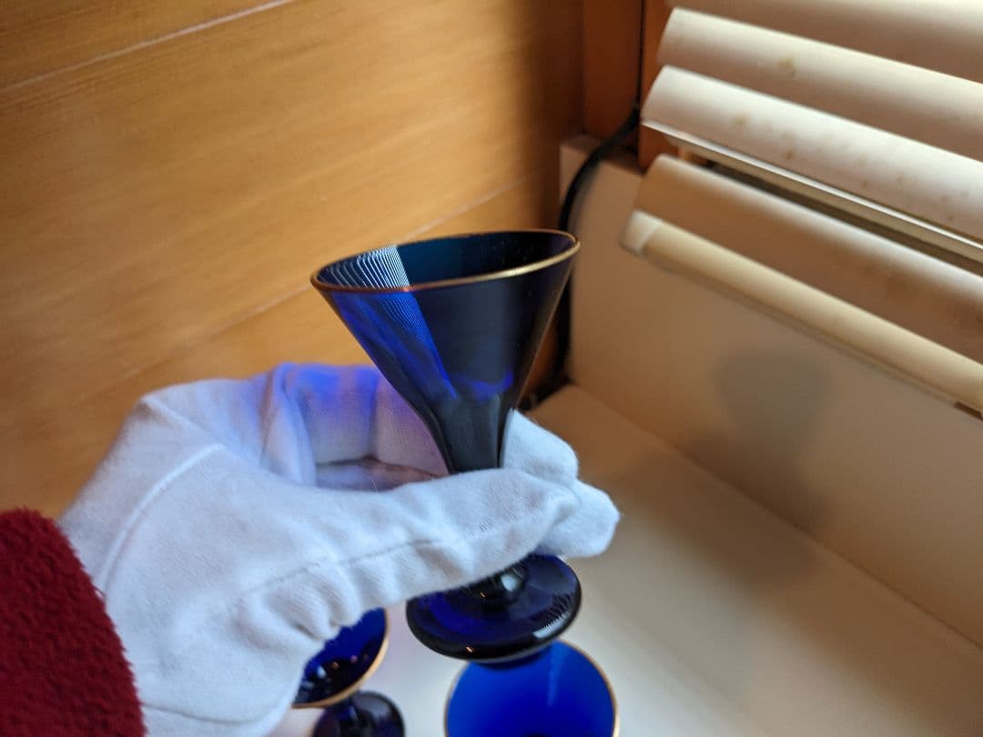 アンティーク　小さな酒器　長崎ビードロ