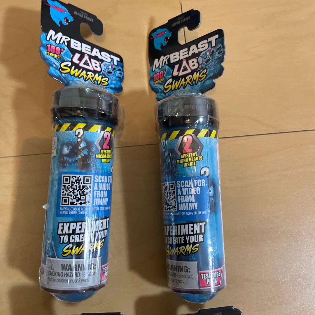 6セット ミスタービースト ラボ Mr Beast Lab Swarms 第一弾