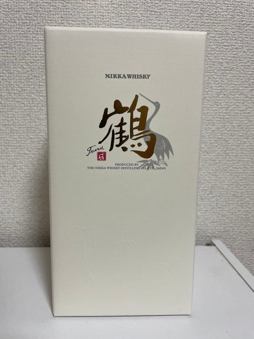 値段交渉可　 ニッカウイスキー 鶴　新品未開封　カートン付き