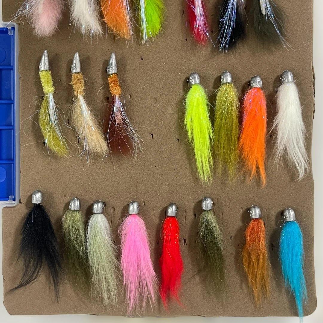 【迅速配送】ハートデザイン フェザールアー 2.0g 各種 22個 ケース付