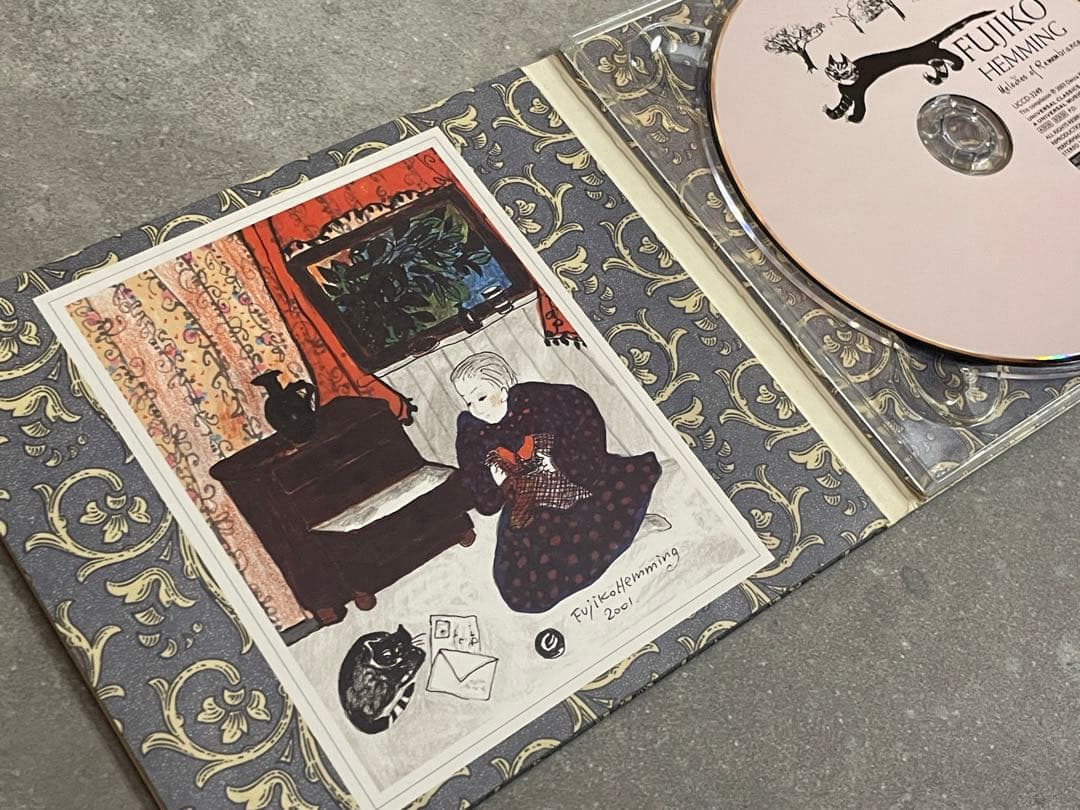 フジ子・ヘミング　シルクスクリーン　絵画　自筆サイン／エディション・奥付　フジコ