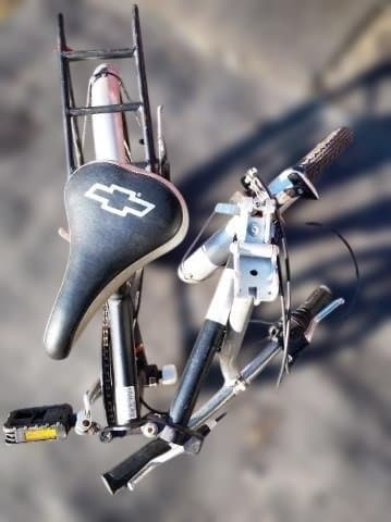 値下げ：19800を17000円へ。シボレー折りたたみ自転車 千葉県船橋市発】