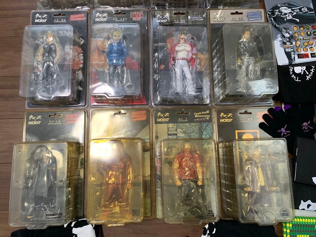 クローズ、ワースト グッズ レア フィギュア 他 豪華セット 武装戦線