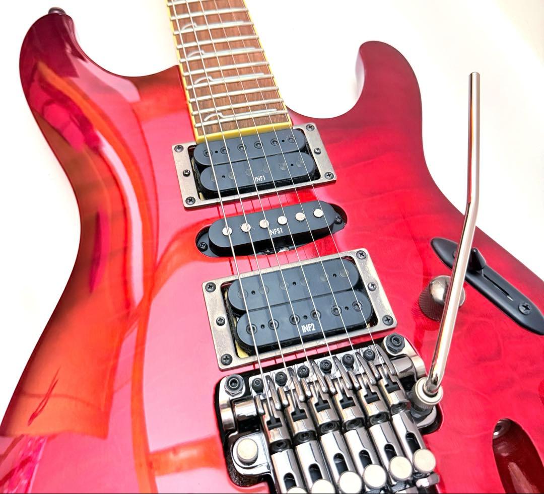 【美品】Ibanez S570DXQM エレキギター アイバニーズ