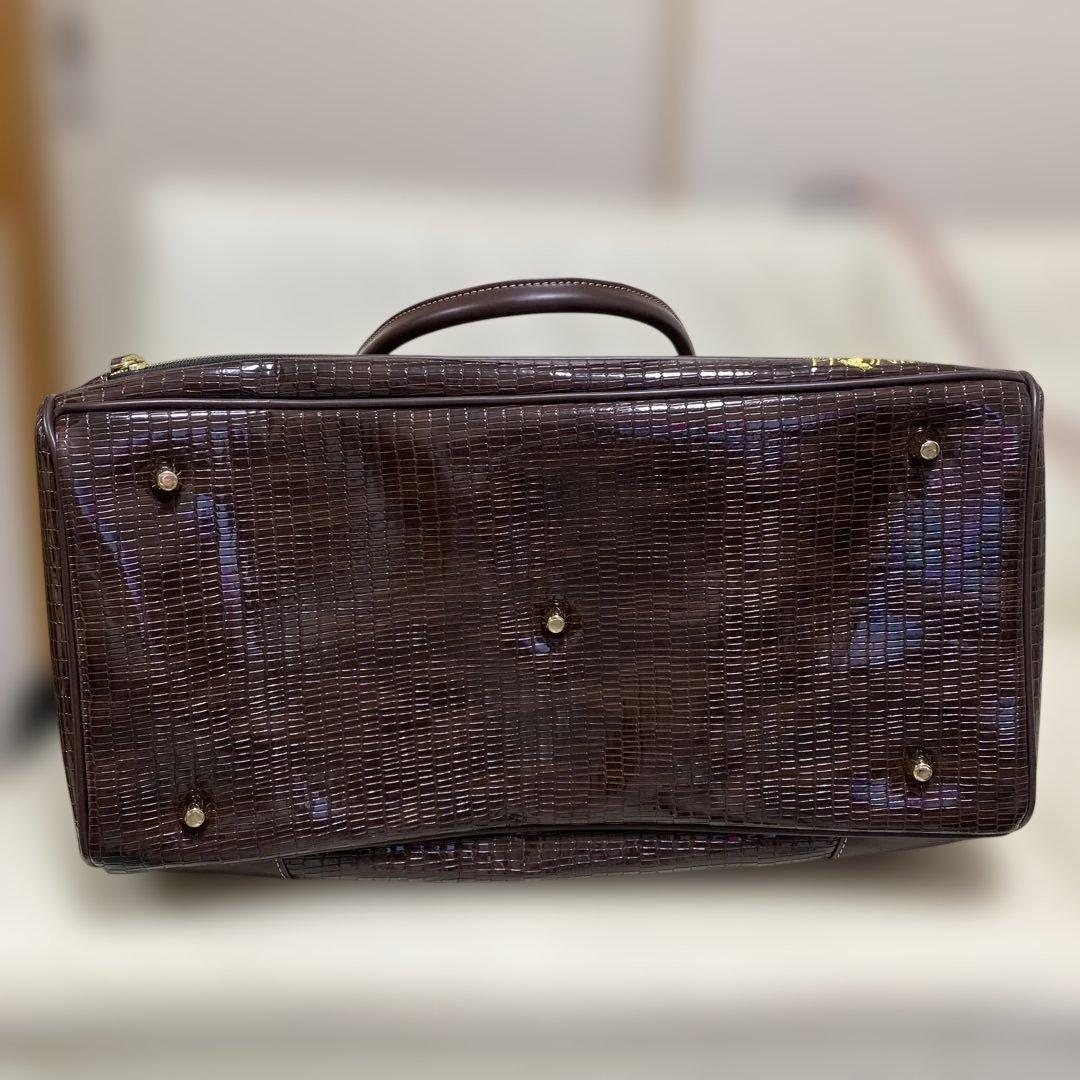 本間ゴルフ　BERES クロコダイル風ゴルフバッグ 中型