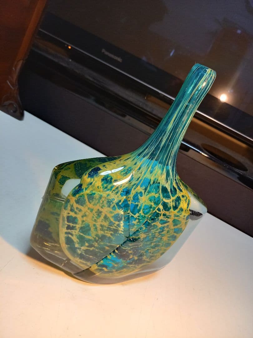 1984年　イムディーナ　グラス　マルタ島　　ミッシェル　ハリス　サイン入