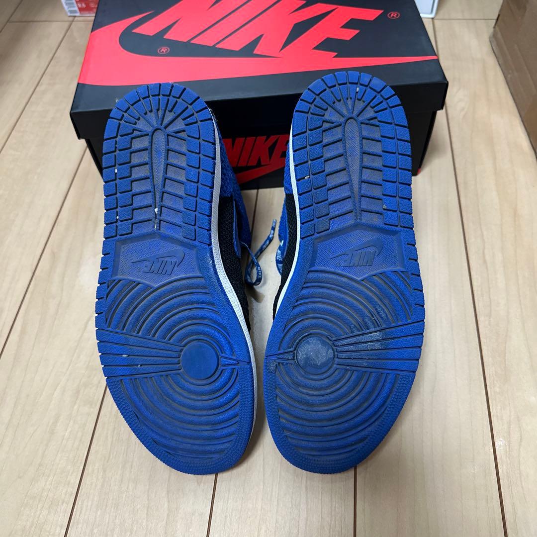 【26cm】エアジョーダン1ロイヤル　フライニット