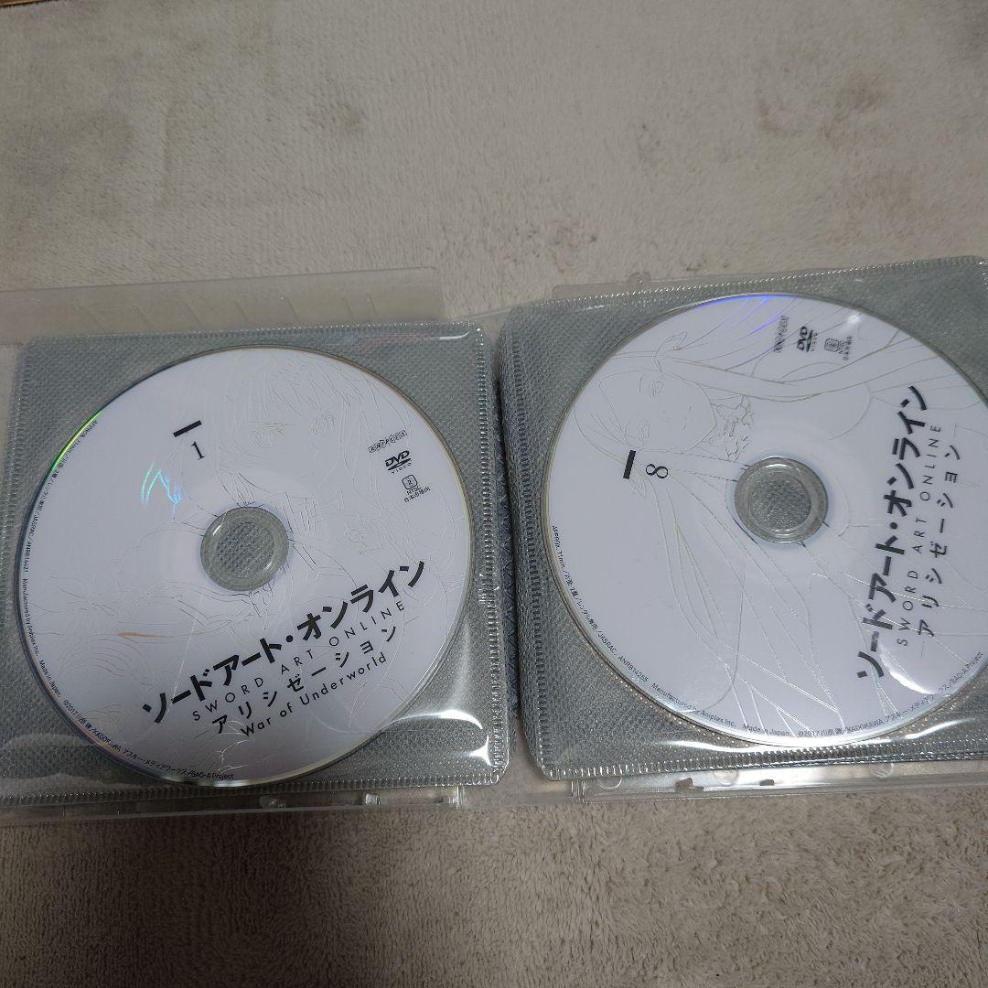 ソードアートオンライン　sao レンタルDVDセット