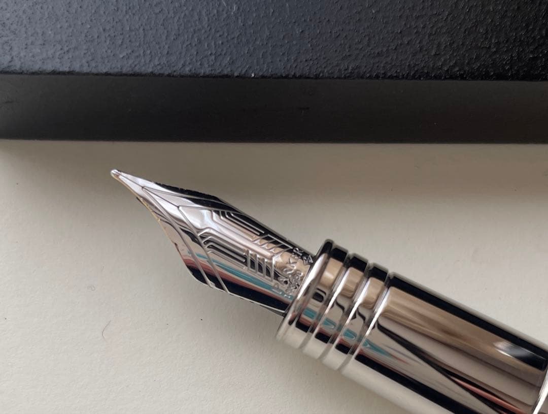 PARKER 万年筆　M 中字　インクカートリッジ(5本)付き