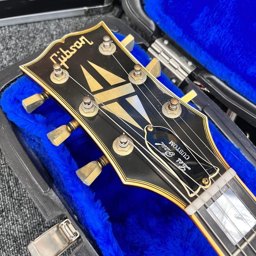 Gibson Les Paul custom 1987年 ラッカー PU換装あり