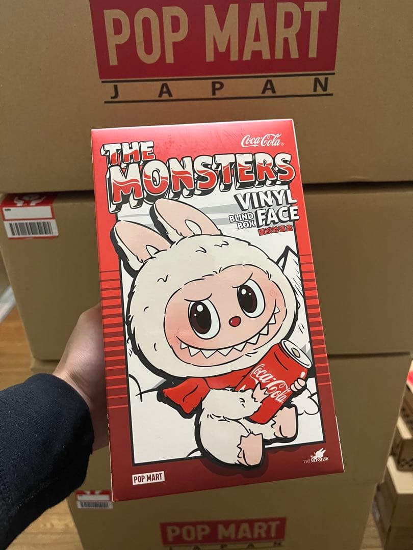 POP MART ラブブ labubu コカコーラ ぬいぐるみ 2箱 正規品