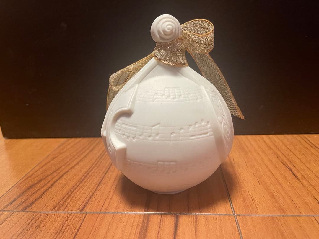 LLADRO リヤドロ 2018年イヤーボール 陶器 置物 ゴールド