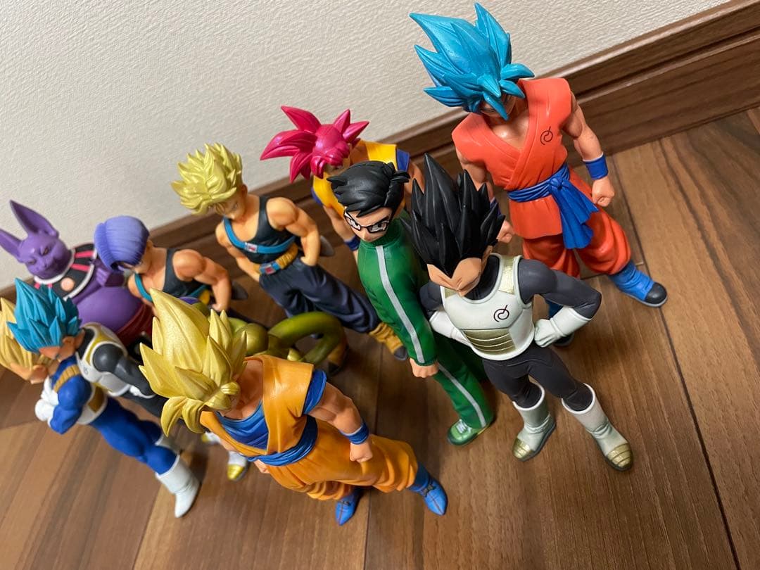 超造集　ドラゴンボール　開封品箱無し　ピッコロ1体ダボ折れ　台座なし2体