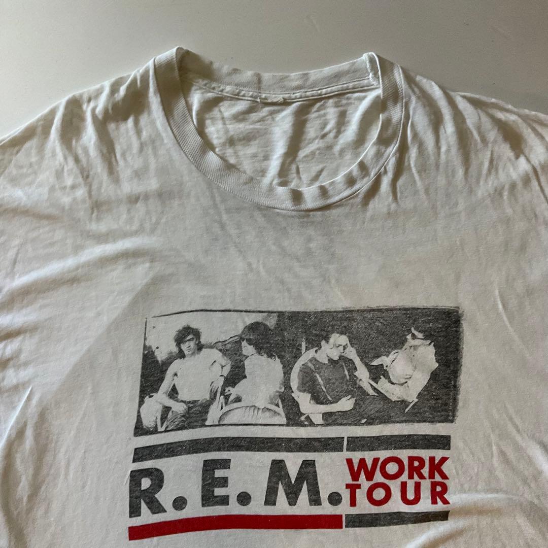 古着バンドTシャツ　ロックT REM 1987TOUR