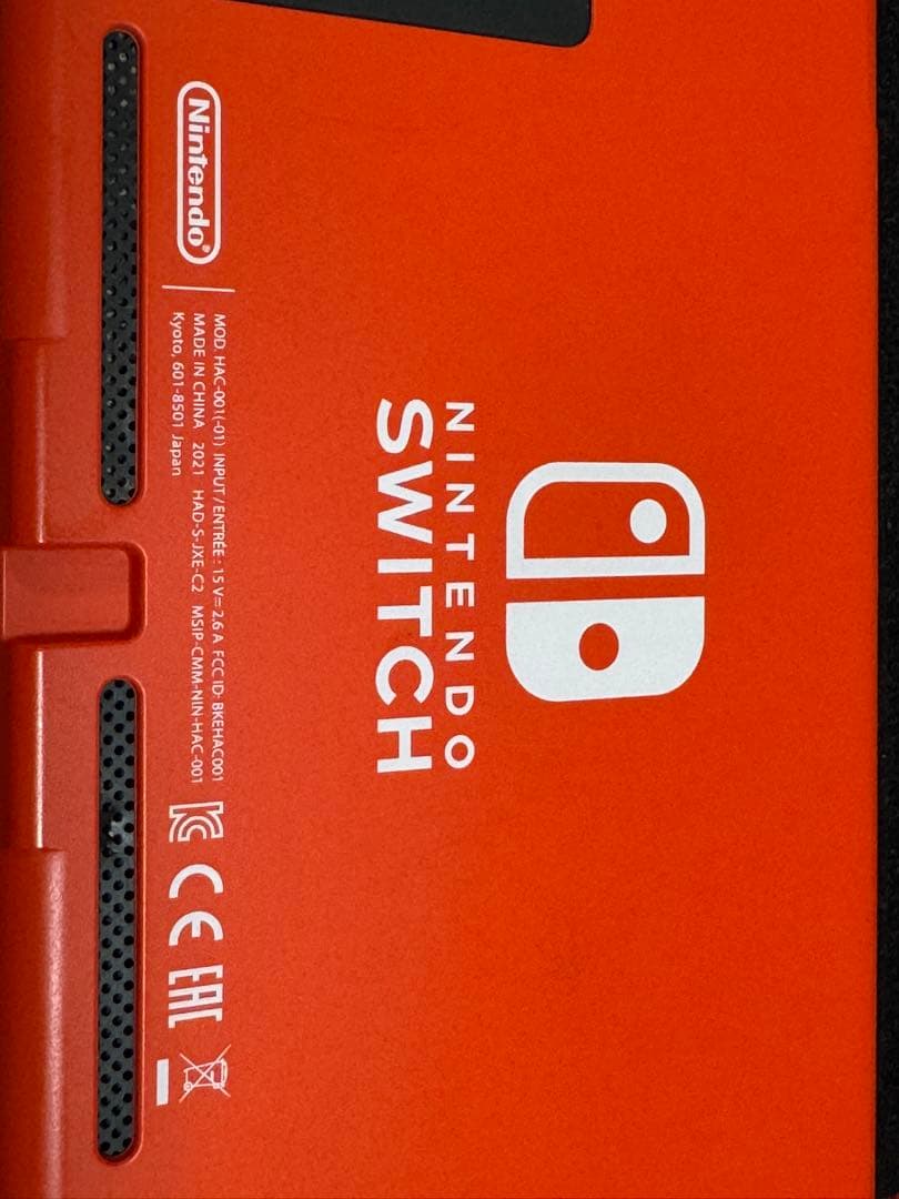 お得‼️コントローラー ➕本体Switch マリオレッド×ブルー