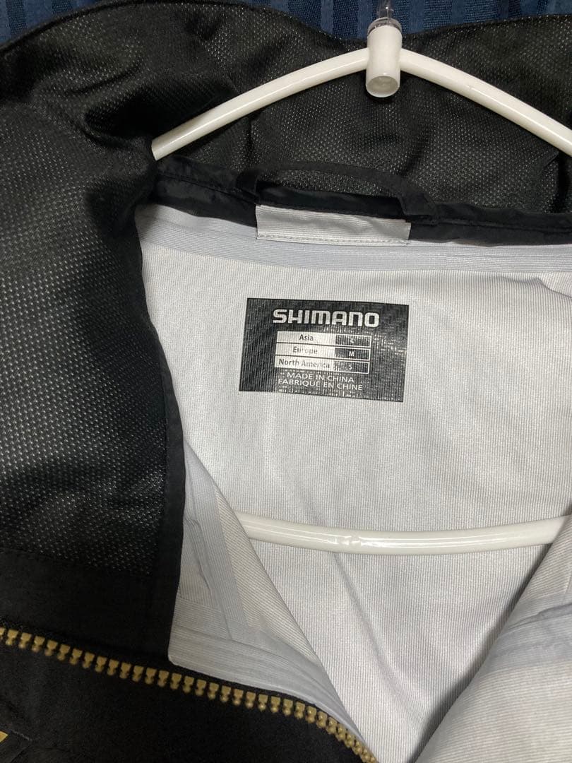 シマノ ネクサスDSタフレインスーツ RA-124S Lサイズ　ブラック