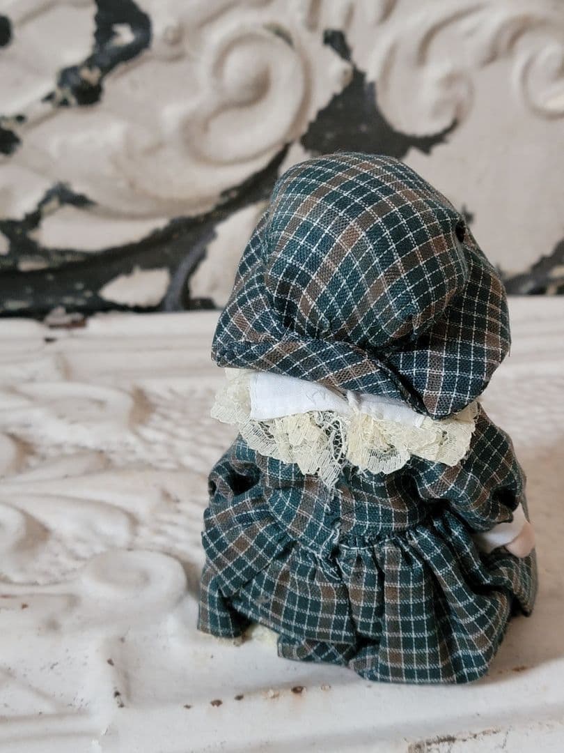 新品未使用　デッドストックヴィンテージ　ビスクドール　ミニョネット　２体セット