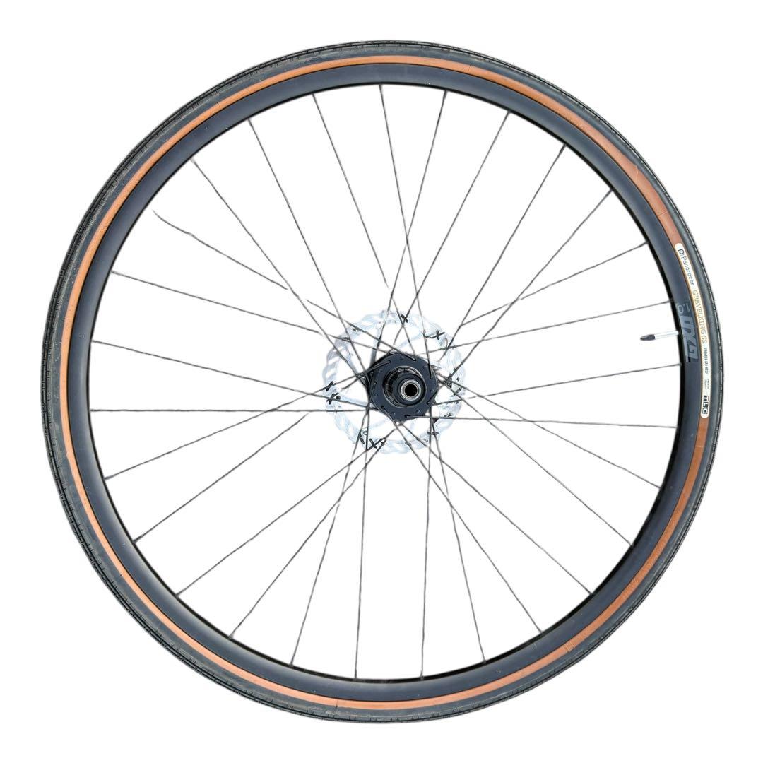 ディスクブレーキ用ロード／グラベルホイールセット 700×35C タイヤ付き