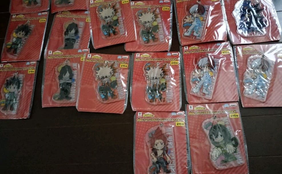 僕のヒーローアカデミア クリアアートキーホルダー