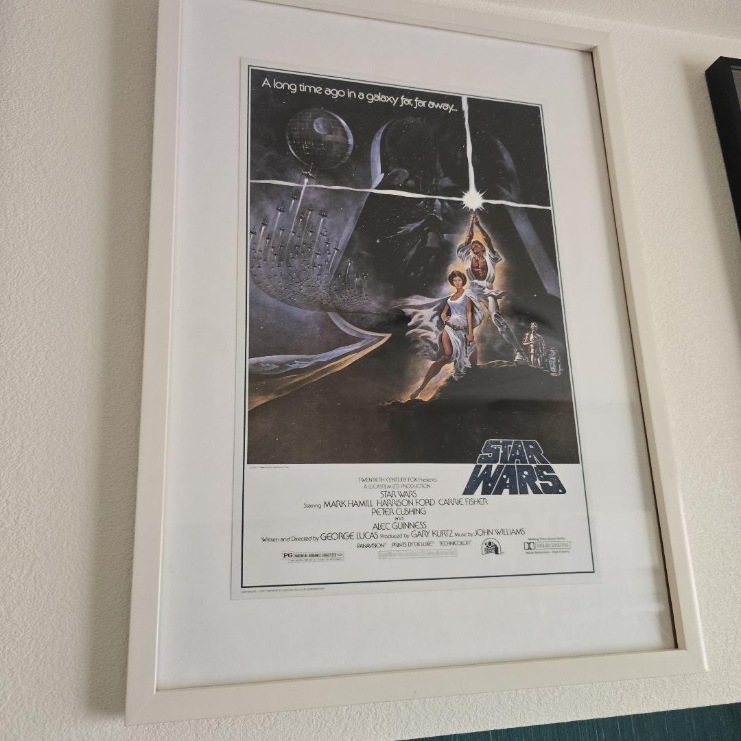 「スター・ウォーズ　エピソード４／新たなる希望」ポスターフレーム