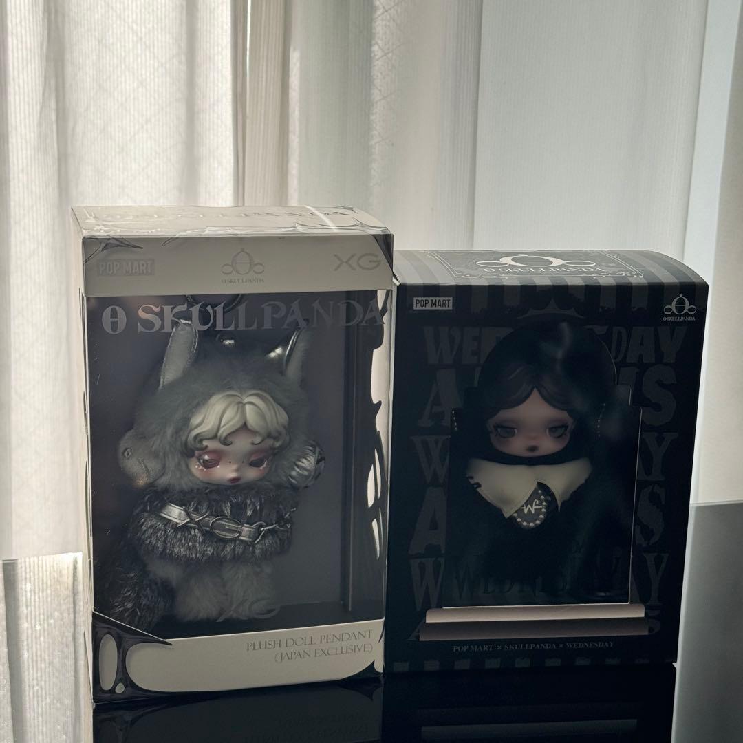 【限定版2点セット】SKULLPANDA WEDNESDAY スカルパンダ XG