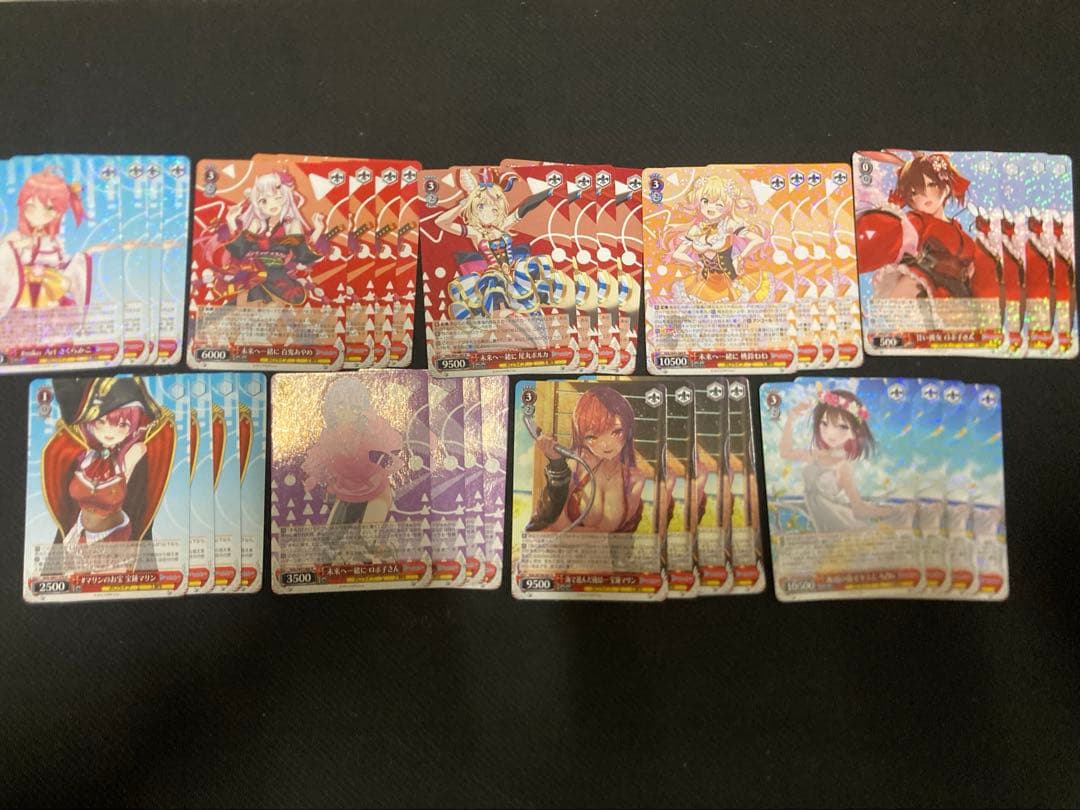 ホロライブ　8電源デッキ　RR & R 4コン