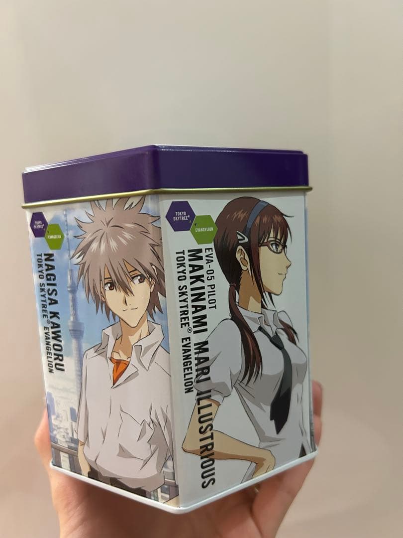 エヴァンゲリオン チョコチップクッキー缶